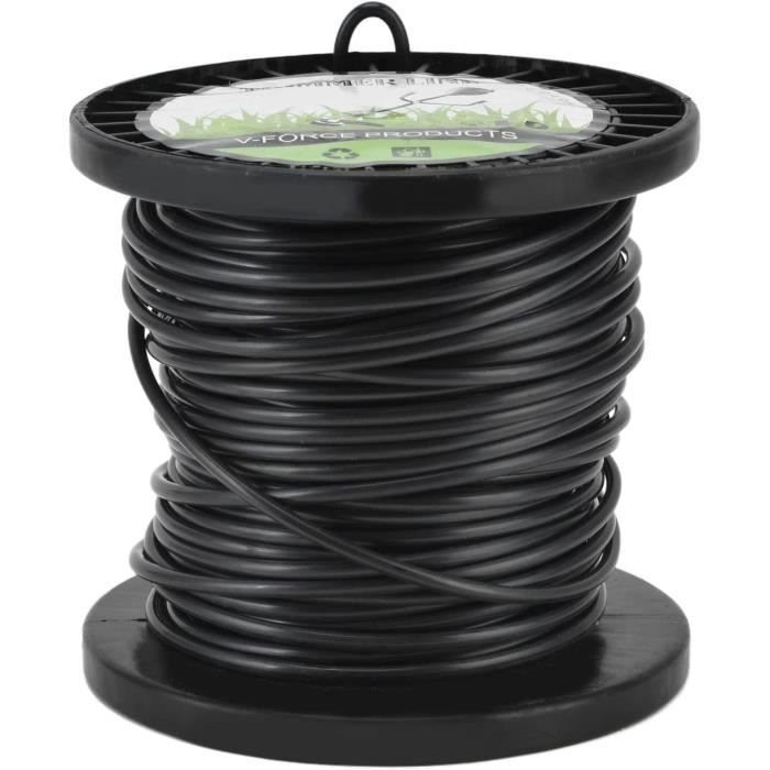 Coupe-circuit D-loop Cir-Cut Archery - Corde Cirée Noire Pour Arc (Tailles: 3, 6, 9, 12, 15 Pieds) - Fabriqué Aux USA