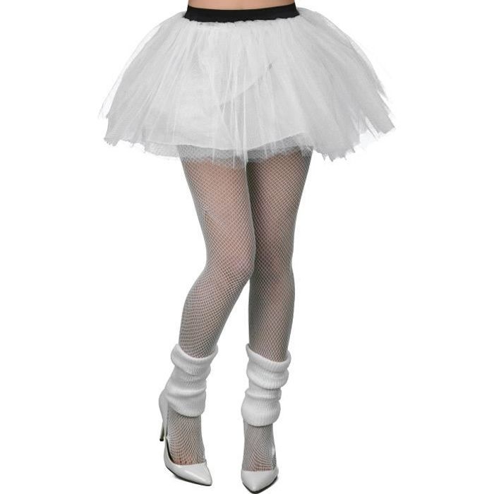 Tutu blanc femme - Marque - Modèle - Taille unique - Deux superpositions de  tulle - Accessoire de déguisement - Cdiscount Jeux - Jouets