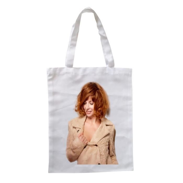 Sac Shopping Personnalisable MYLENE FARMER 35x41 cm 100