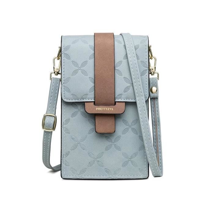 Mini Sac Bandoulière Femme Kelly&Annie En PU - Poche Téléphone - Plusieurs Coloris