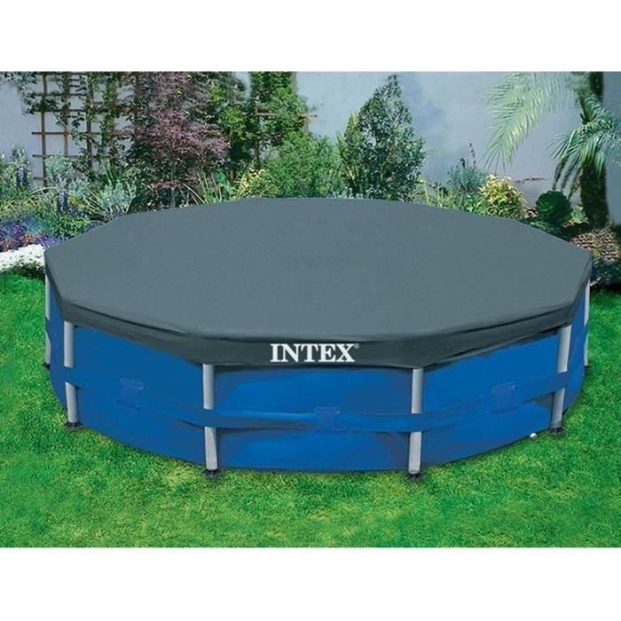 Bâche de protection - Piscine autostable INTEX Easy Set - 457 cm