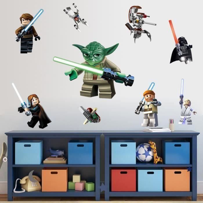 Lego Star Wars Autocollant Mural Vinyle Mur Autocollants