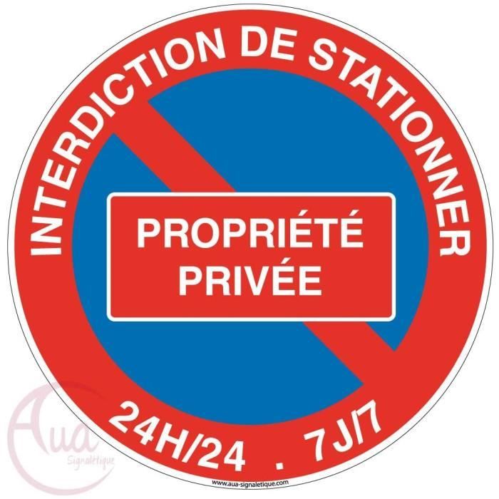 Panneau Limitation De Vitesse 10 Km/h PVC 1mm Diam. 250mm - Signalisation Prépercée Fabrication Française