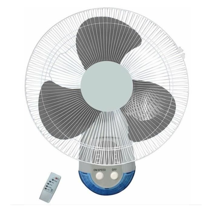 Suinga - copy of Ventilateur mural Orbegozo tête inclinable oscillant 55 W.
