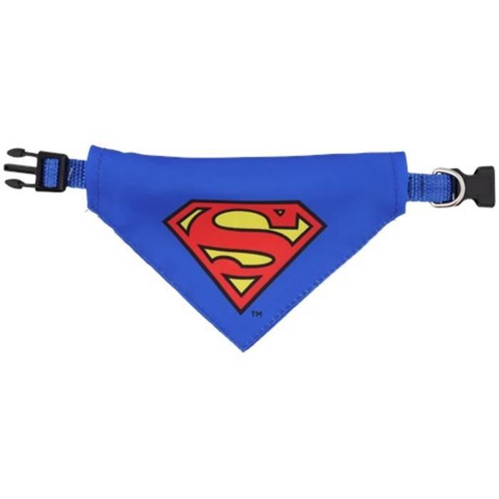 Collier Superman Pour Chien Jusqu A Environ 9 Kg Achat Vente Collier Collier Superman Pour Chien Cdiscount