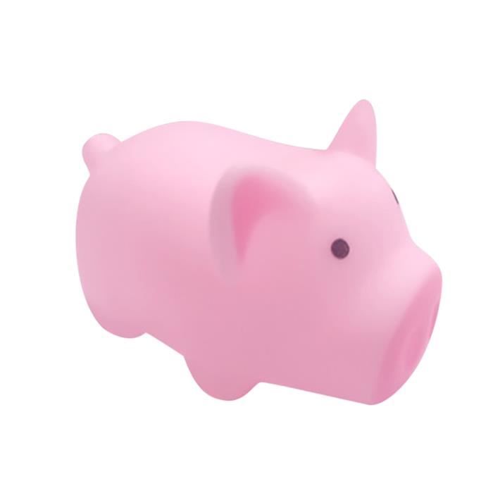 Jouet Anti-stress Cochon Rose à Presser - Sans Plomb, Sans Latex, Adulte/enfant, Neuf Sous Blister