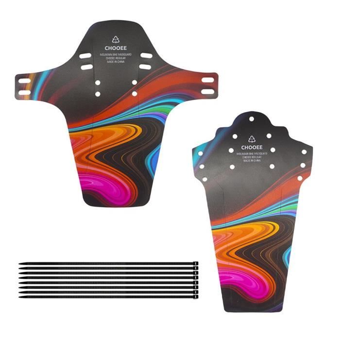 Garde-boue Arrière Universel Moto Tout-terrain Avec Feu LED - Résistant Aux Chocs, étanche, 3 Points De Fixation