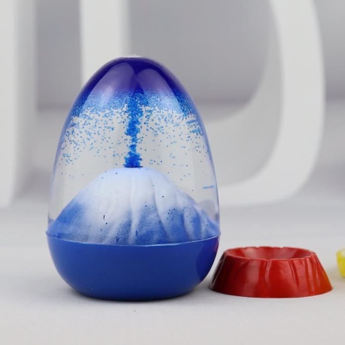 Objets décoratifs,Boule magique en cristal pour enfant, thème éruption  volcanique, minuterie en sablier, sphère de - Type Blue - Cdiscount Maison
