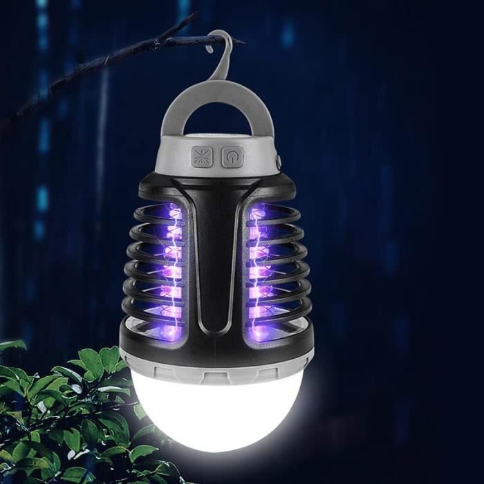 Lampe Anti-moustique Camping Bleue – Bon éclairage – Générateur De Soirées Sans Piqûres