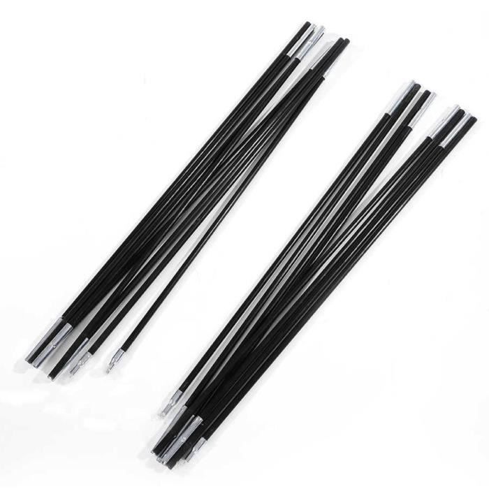 Kit de piquets de tente de rechange en fibre de verre, 3 m de