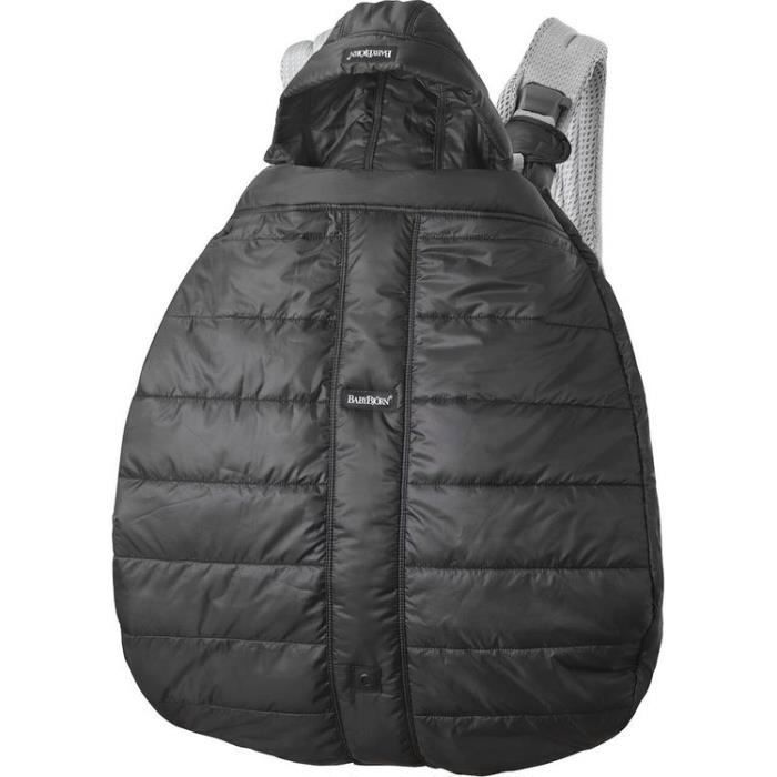 BabyBj rn Cape d hiver pour porte b b noir Cdiscount