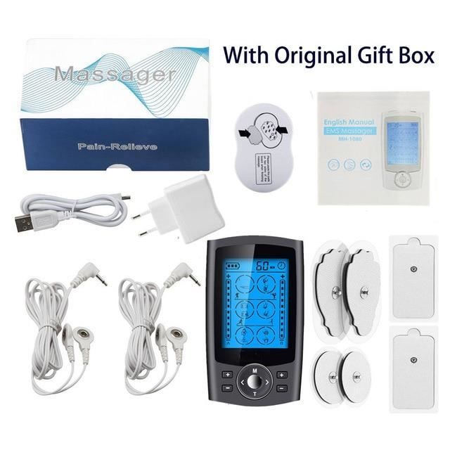 Prise UE-Stimulateur Musculaire Ems Électrique, Appareil De Massage