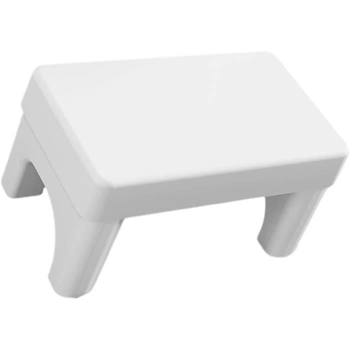 Tabouret De Toilette Ergonomique Adulte - Position Accroupie, Anti-constipation - Plastique Résistant, Antidérapant - Support 100 Kg - Gris
