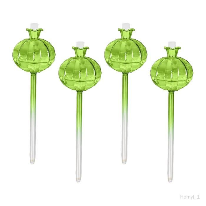 4 Pièces Grande Globes D'Arrosage Automatique, Boule D'Arrosage Verre