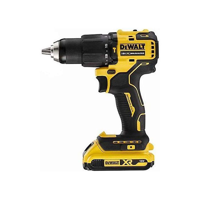 DEWALT Perceuse Visseuse percu 18V 3 Ah DCD709L2T
