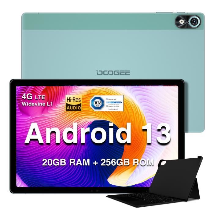 DOOGEE® T20 TABLET PC 10.4 2K Display 8+256GB TUV Rheinland Certifica