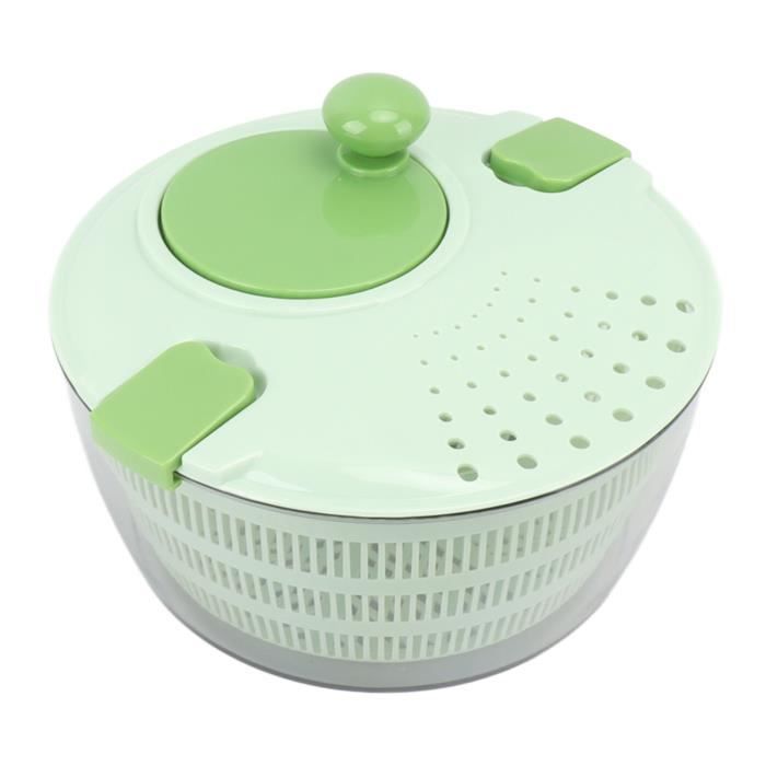 Essoreuse à Salade 800 Ml – Bol Avec Passoire Et Base Antidérapante, Légère, Pratique Pour Maison, Pique-nique Ou Camping