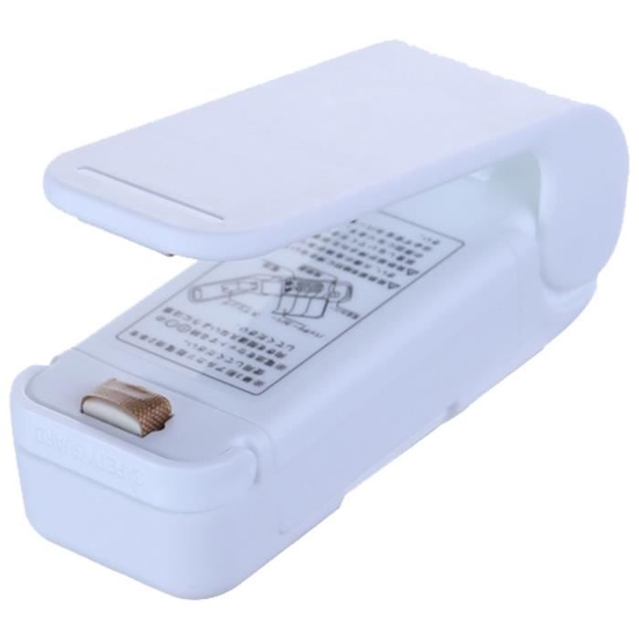 Mini Scelleuse Sac Plastique Rechargeable USB - Thermoscellant 2 En 1 Pour Conserver Aliments Frais