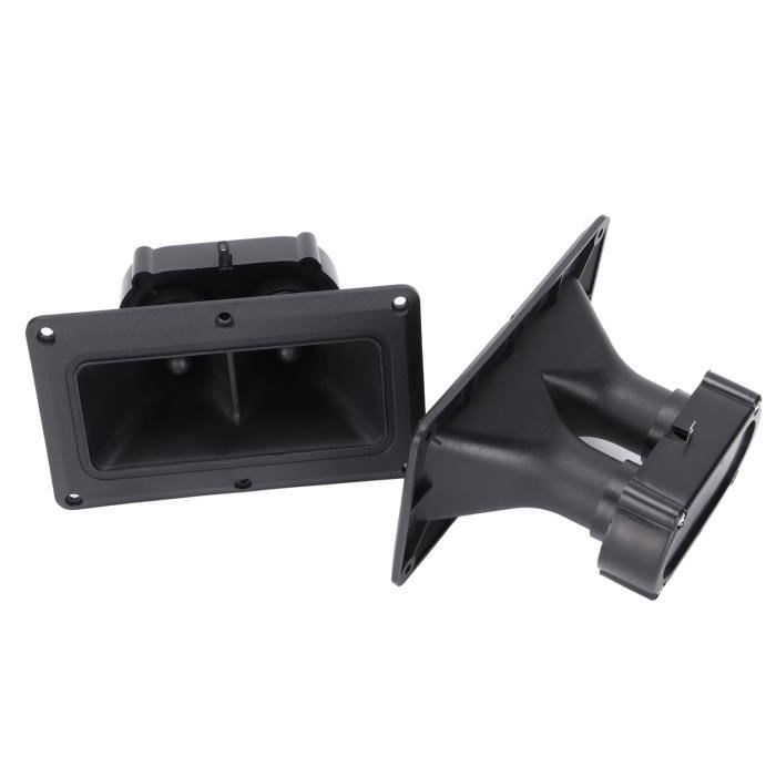 Tweeter Piézoélectrique 3 - [MARQUE] - [Modèle] - Haut-parleur - En Plastique - Noir