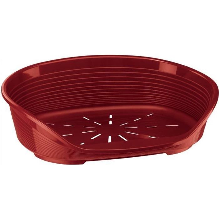 Panier-Corbeille SIESTA DELUXE Taille 2 - 49*36*175 cm - Bordeaux -FERPLAST