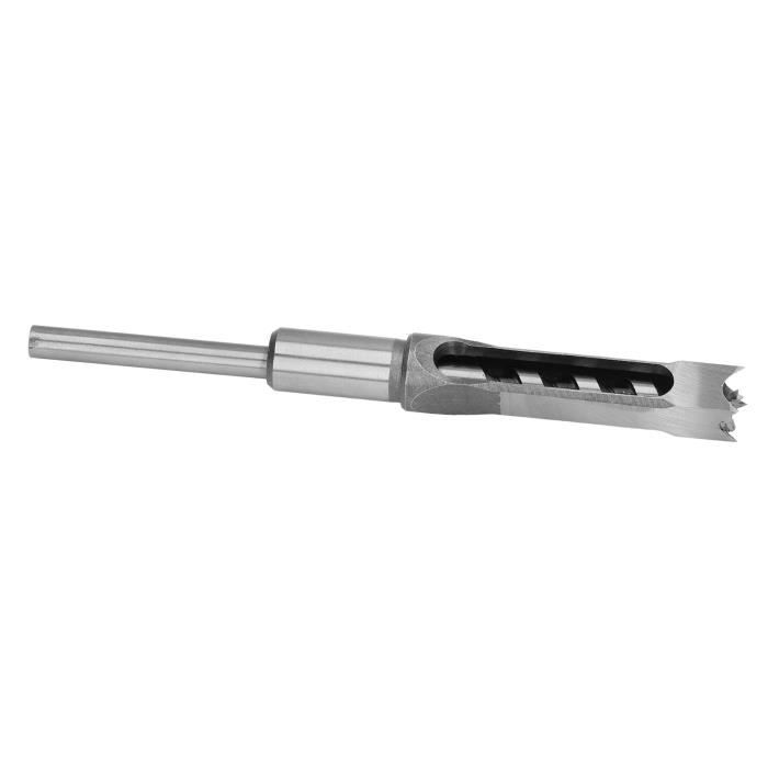 Ciseau à Angle Droit En Acier Chrome Vanadium – Burin D'Angle Carré Avec Poignée TPR – Pour Rainurage Et Coupe Bois