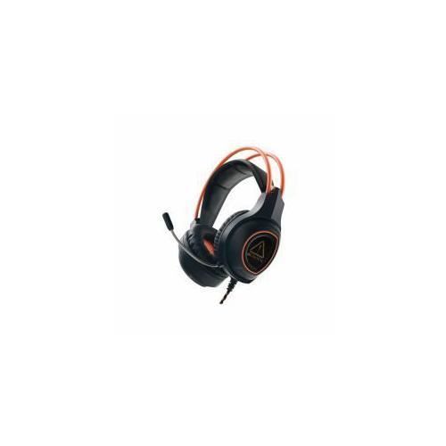 Canyon CND-SGHS7 écouteur/casque Arceau Noir Orange ( Gaming H/set 7.1 USB VSSound Adj Vol Orange LED Black) - 5291485005689