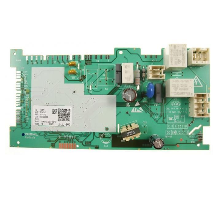 Carte électronique Panneau De Commande Pour Lave-linge Bosch WAT24320FF/11, Réf 900091081206