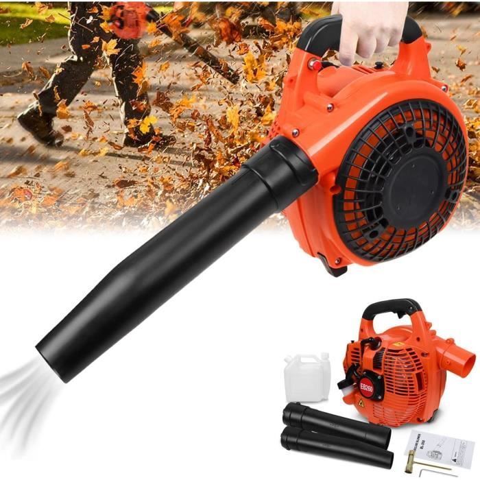 Souffleur à Feuilles Sans Fil 26CC - Moteur 2 Temps, Portable Et Puissant Pour Jardin/cour