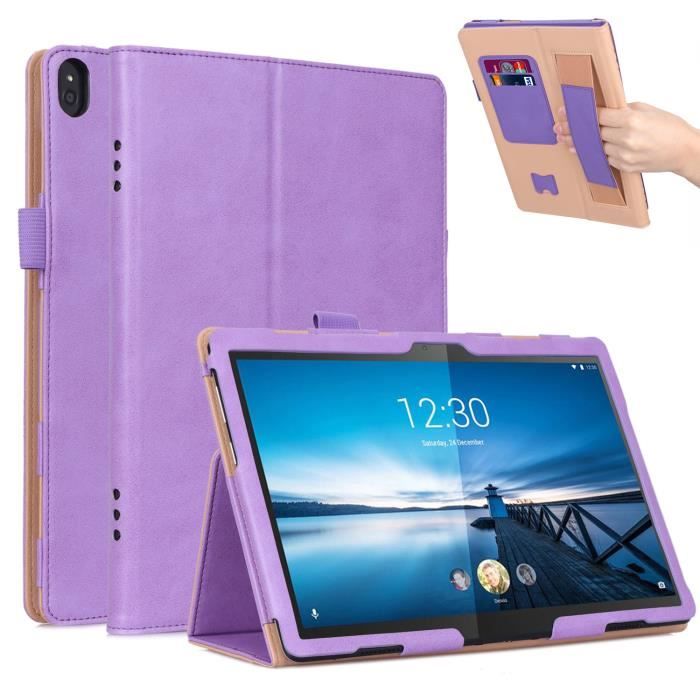 Tablet Coque Lenovo Tab M10 TBX605F Etui à rabat Antichocs avce