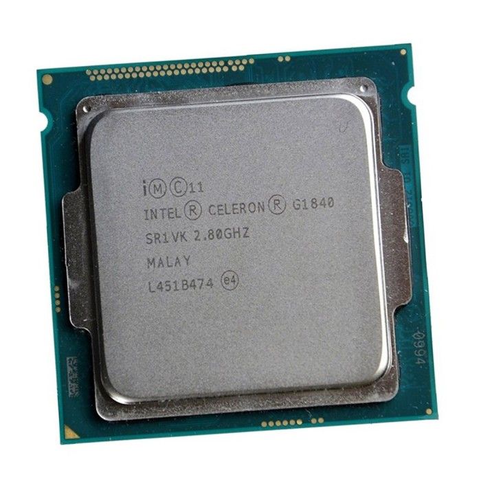 Processeur Cpu Intel Celeron Dual-Core G1840 Sr1Vk 2.8Ghz Lga-1150 2Mo