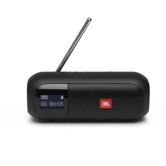 JBL Tuner 2 Radio portable DAB/DAB+/FM avec Bluetooth - Noir