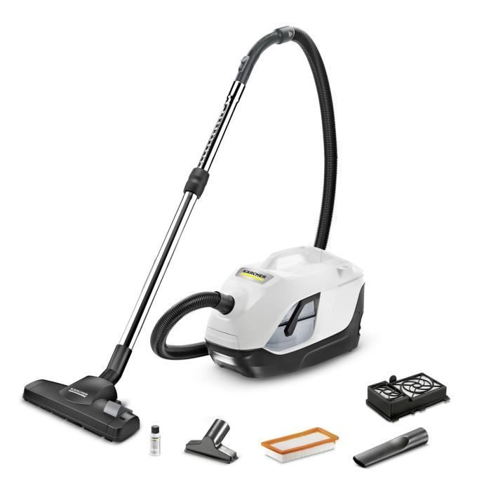 NEW KARCHER DS 6 - Aspirateur sans sac avec filtration par eau - 650 W - Rejette un air plus frais et dépoussiéré à 99,95 %