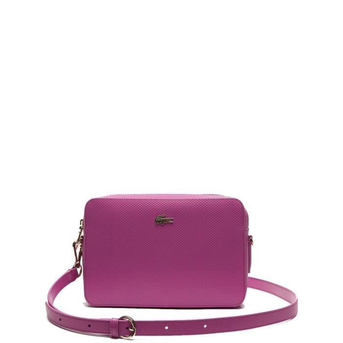 sac lacoste violet