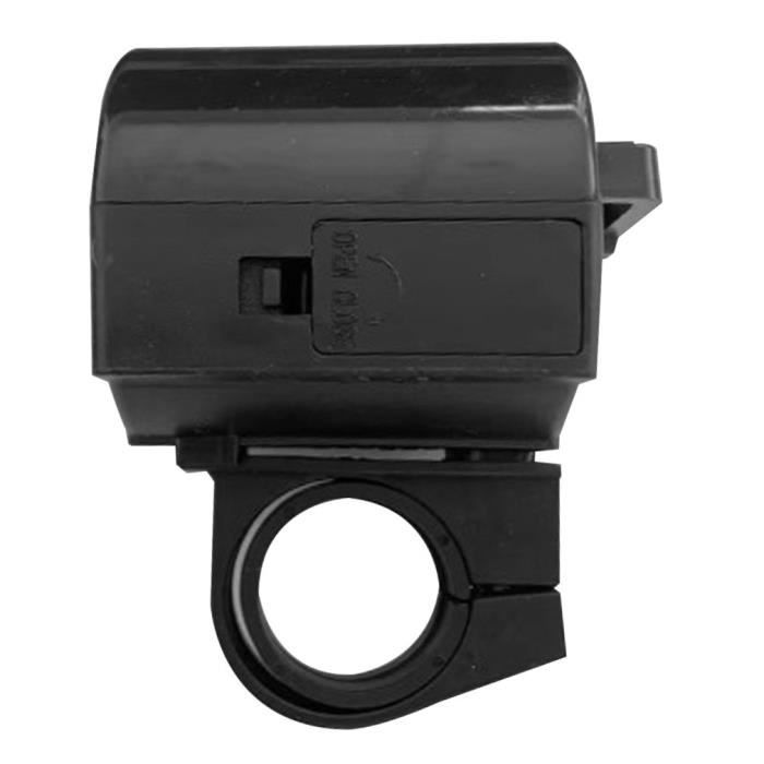 Klaxon électrique 4 sons uniques - pour vélo réglable 80-130DB, rechargeable par USB, accessoires imperméables pour vélos pour adultes et enfants - Sonnette pour vélo de montagne