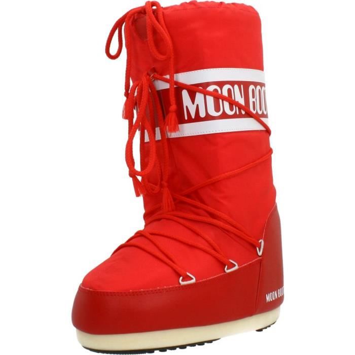 Moon Boot - 14004400 - Rouge - Femme - Doublure Textile - Type de construction: Coincé Moon Boot - 14004400 - Rouge - Femme - Doublure Textile - Type de construction: Coincé