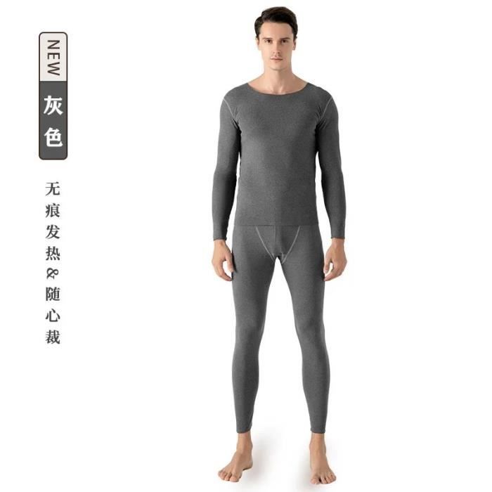 Sous-vêtements Thermiques Femme Avec Coussinets Intégrés - Sans Coutures, Matière Douce - Pour Temps Froid, Coupe Confortable