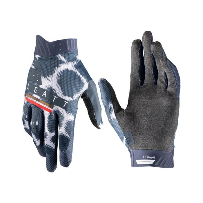 Gants moto toutes saisons IXS gpx 1.5 - gris/blanc - S