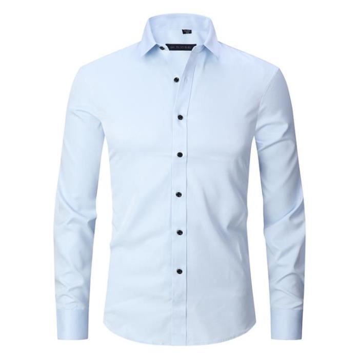 Chemise manches longues pour homme par Au Noir | NEUMANN Ardoise Noire