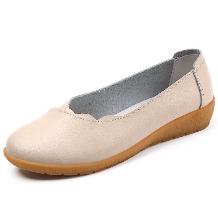 Chaussures Bateau Et Mocassins Orthopediques Souples Femme À Enfiler