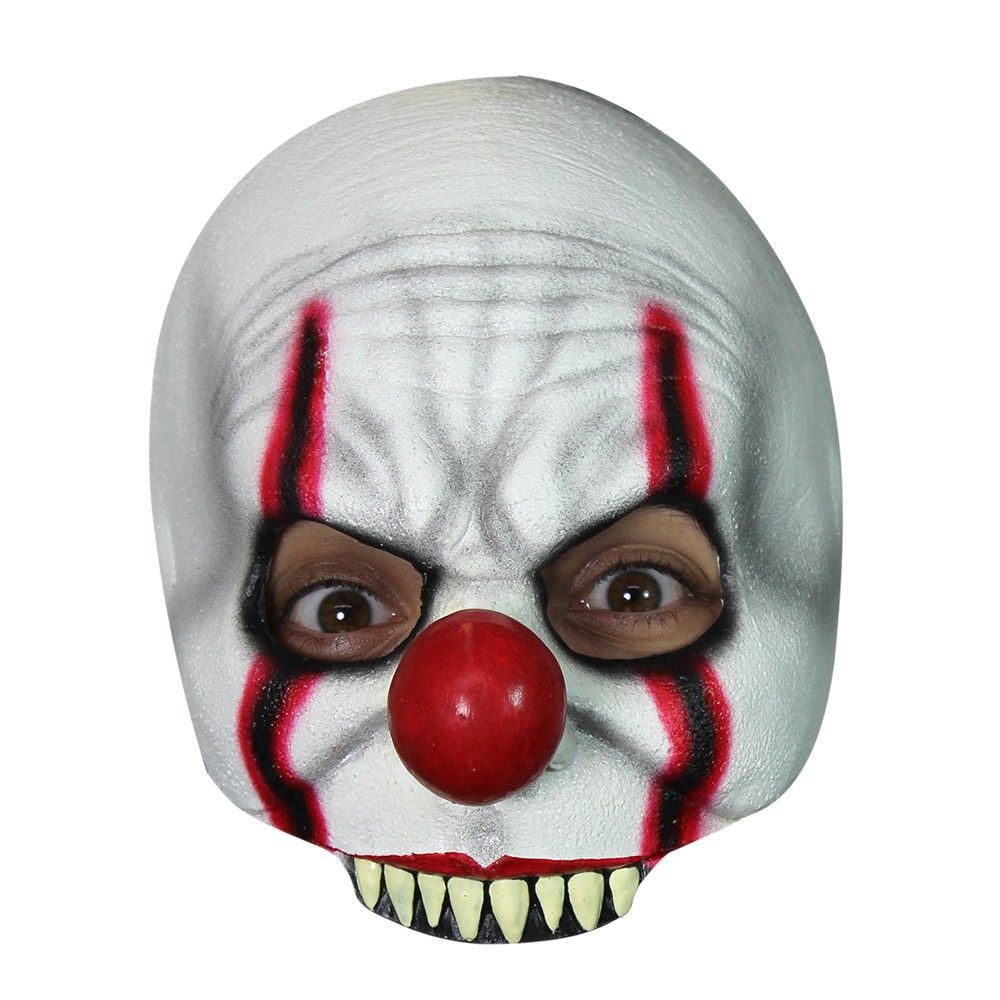 Déguisement - NO NAME - Demi-masque Clown Tueur Enfant - Blanc - Rouge -  Mixte - 5 ans et plus - Cdiscount Jeux - Jouets