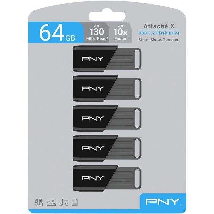 PNY Attaché X lecteur USB flash USB Type A 3.2 Gen 1 3.1 Gen 1 - vue 3