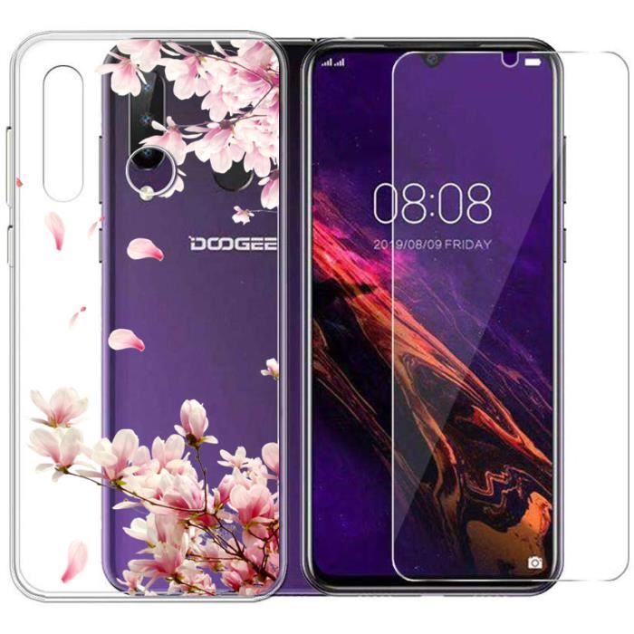 Protection écran Verre Trempé Hybride AtFoliX 9H Pour Doogee N20 - Anti-choc, Anti-rayures (fabriqué En Allemagne)