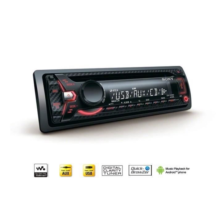 SONY CDX-G1000U Autoradio CD 1 DIN - Achat / Vente autoradio SONY