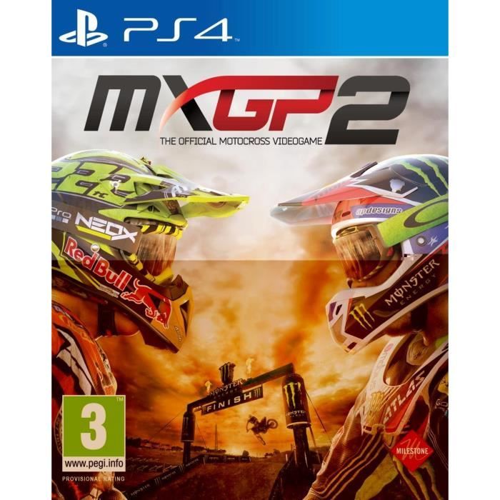 Jeu PS4 MXGP 2 Course de motocross 7 nouveaux circuits