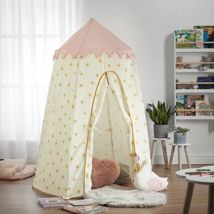 Bureau Nuage Enfant + Tabouret - Set D'Étude Scandinave 4-8 Ans - Bois Naturel - Espace Créatif