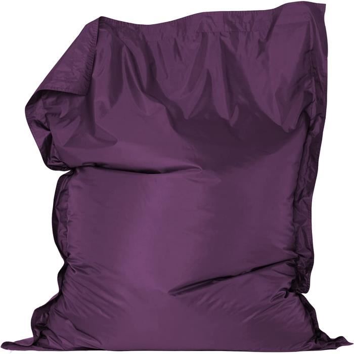 Housse De Pouf Géant Imperméable Extérieur/Intérieur - Sans Remplissage - Tissu Confortable Et Robuste