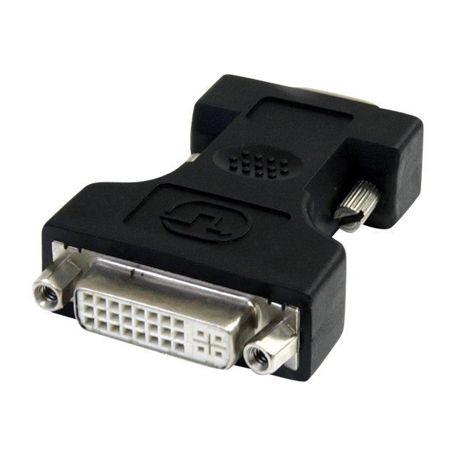 STARTECH Adaptateur DVI vers VGA - Convertisseur DVI-I vers HD15 - F/M - Noir