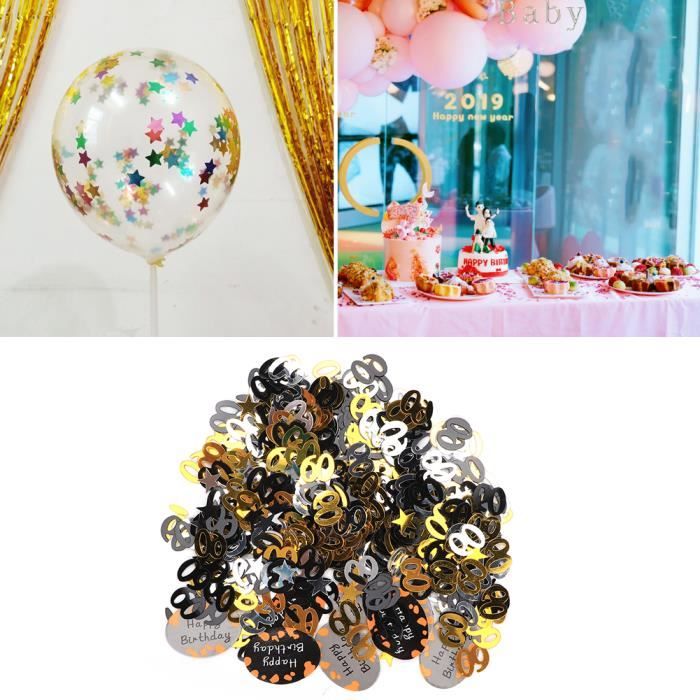 400 Confettis Verts – 3 Couleurs (blanc, Jaune, Vert) – Multiples Formes – Décoration Fête, Mariage, Anniversaire
