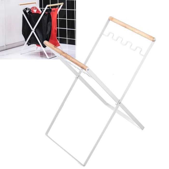 8 Clips De Fixation Pour Sacs Poubelle - Support Anti-Glisse - Plastique Gris - 5.7 X 5.7 Cm - Pour Cuisine, Bureau, Maison