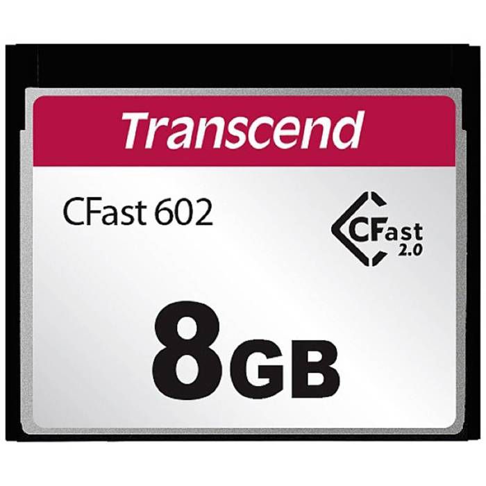 transcend cfast ts8gcfx602 8gb 2.0 memoire carte - vue 3